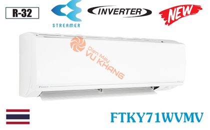 Điều hòa Daikin 24000BTU inverter 1 chiều FTKY71WVMV