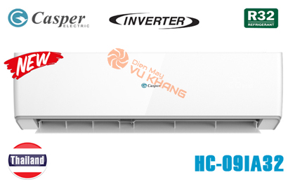 Điều hòa Casper 1 chiều inverter 9000BTU HC-09IA32