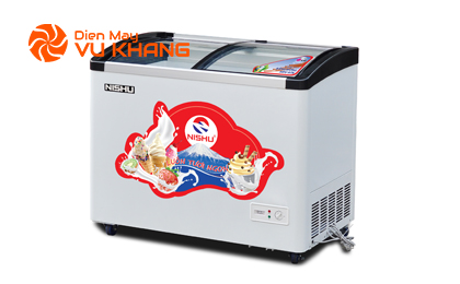 Tủ Đông Trưng Bày Nishu 400 Lít NTK-488SK