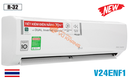 Điều hòa LG 24000BTU 1 chiều inverter V24ENF1