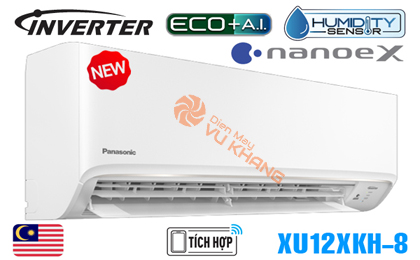 Điều hòa Panasonic 12000BTU 1 chiều inverter cao cấp XU12XKH-8