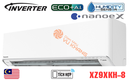 Điều hòa Panasonic 9000 BTU 2 chiều inverter XZ9XKH-8