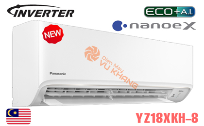 Điều hòa Panasonic inverter 18000BTU 2 chiều YZ18XKH-8