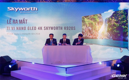 Skyworth ra mắt dòng Tivi công nghệ Nano GLED 4K siêu mỏng đầu tiên tại Việt Nam, giá từ 12,9 triệu