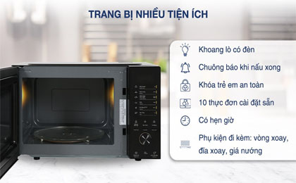 Lò vi sóng có nướng Electrolux EMG23D22B