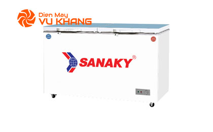 TỦ ĐÔNG SANAKY 280 LÍT VH3699A2K ĐỒNG (R600A) (KÍNH CƯỜNG LỰC)