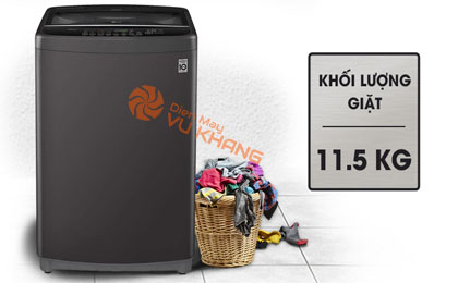 Máy giặt LG Inverter 11.5 kg T2351VSAB - Thiết kế thanh lịch