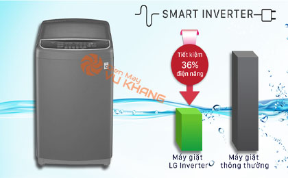 Máy giặt LG Inverter 13 kg T2313VSAB - inverter