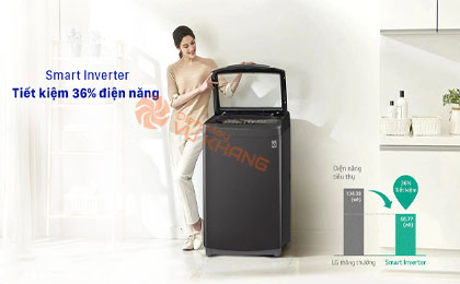 Máy giặt LG T2555VSAB - Smart Inverter