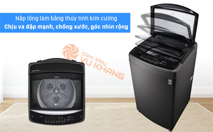 Máy giặt LG T2555VSAB - Thiết kế cửa máy giặt