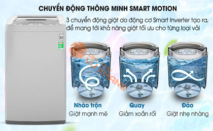 Chuyển động giặt Smart Motion