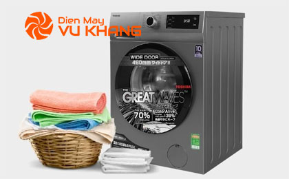 Máy giặt Toshiba Inverter 8.5 kg TW-BK95S3V(SK) - Bảng điều khiển hiện đại