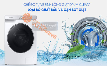 Máy giặt Samsung WW10TP44DSH/SV - Drum Clean