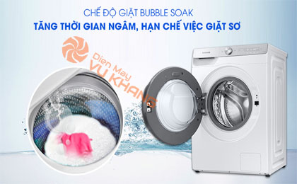 Máy giặt Samsung WW10TP44DSH/SV - Bubble Soak