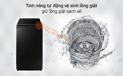 Máy giặt Samsung Inverter 14 kg WA14CG5886BVSV - Tiện ích