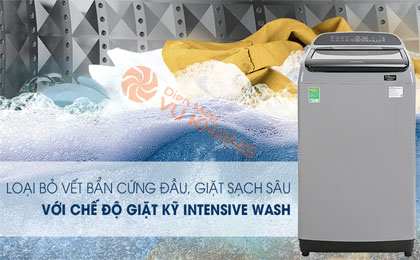 Máy giặt Samsung Inverter 9 kg WA90T5260BY/SV - Intensive Wash 