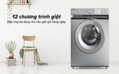 Máy giặt Toshiba 8.5 kg TW-BL95A4V(SS) - Chương trình giặt