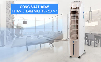 Phạm vi làm mát - Quạt điều hoà Daikiosan DKA-02500B 