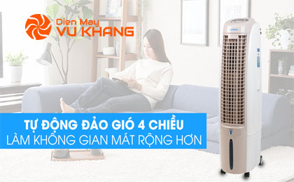 Tự động đảo gió 4 chiều - Quạt điều hoà Daikiosan DKA-02500B