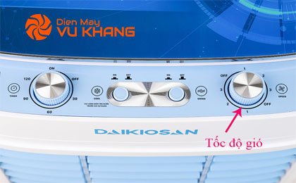 Dễ dùng - Quạt điều hoà Daikiosan DKA-03500C