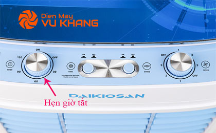 Hẹn giờ tắt - Quạt điều hoà Daikiosan DKA-03500C