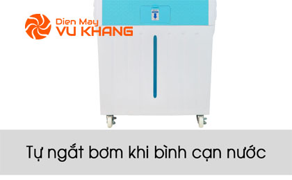 Tính năng tự ngắt bơm khi bình cạn nước - Quạt điều hoà Daikiosan DKA-04000B