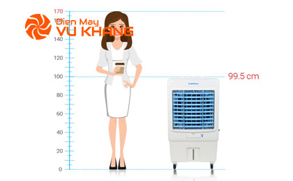 Gọn đẹp - Quạt điều hoà Daikiosan DKA-04000C