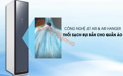 Tủ chăm sóc quần áo AirDresser Samsung - thổi sạch bụi