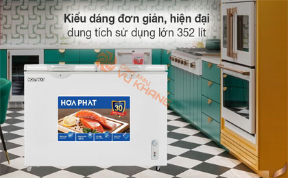 Tủ đông Hòa Phát 2 cánh HPF AD6352.T1 352L 5