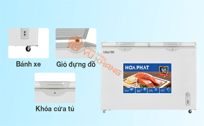 Tủ đông Hòa Phát 2 cánh HPF AD6352.T1 352L 7