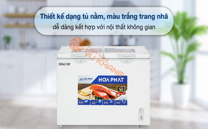 Tủ đông Hòa Phát 245 Lít HPF BD6245 - Thiết kế