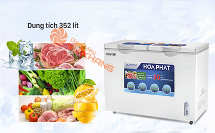 Tủ đông Hòa Phát HCF 666S1Đ2 - dung tích