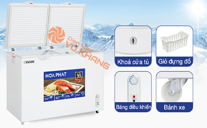 Tủ đông Hòa Phát 352 Lít HPF AD6352 - Tiện ích