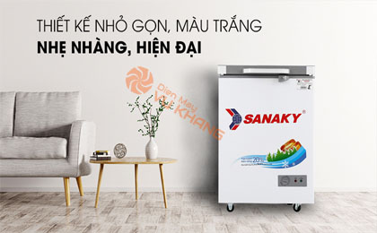 Tủ đông Sanaky 100 lít VH-1599HYK - Thiết kế