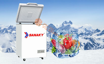 Tủ đông Sanaky 100 lít VH-1599HYKD thiết kế sang trọng