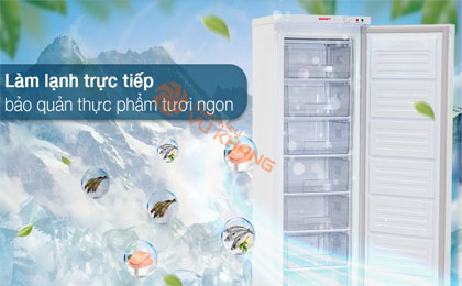 Tủ đông Sanaky 213 lít TD.VH230VD - Công nghệ làm lạnh