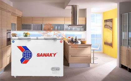 Tủ đông Sanaky VH-285W2 có nút xoay điều chỉnh