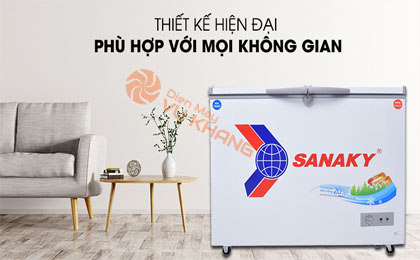 Tủ đông hiện đại, phù hợp với mọi không gian nhà - Tủ đông Sanaky VH-2899W1