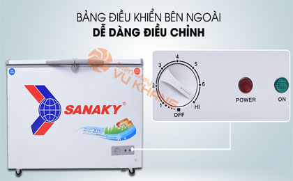 Nút điều chỉnh nhiệt độ - Tủ đông Sanaky VH-2899W1 