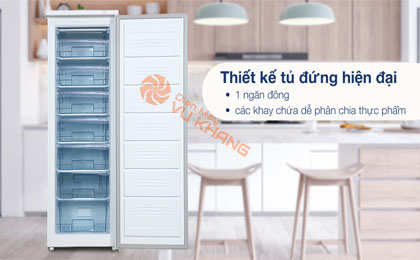 Tủ đông Sanaky 230 lít TD.VH230HY - Tổng quan thiết kế