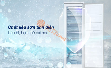 Tủ đông Sanaky 230 lít TD.VH230HY - chất liệu sơn tĩnh điện