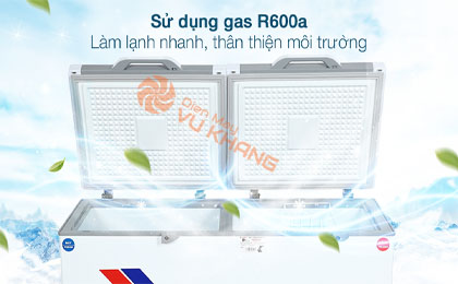 Tủ đông Sanaky 280 lít TD.VH4099W2KD - Gas R600a