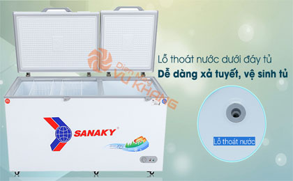 Tủ đông Sanaky 485 lít VH-6699W1 - Tiện ích