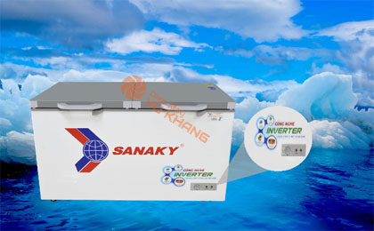 Tủ đông Sanaky Inverter 305 lít VH-4099A4K Dễ sử dụng