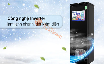 Tủ đông Sanaky Inverter 213 lít TD.VH230VD3 - Công nghệ tiết kiệm điện