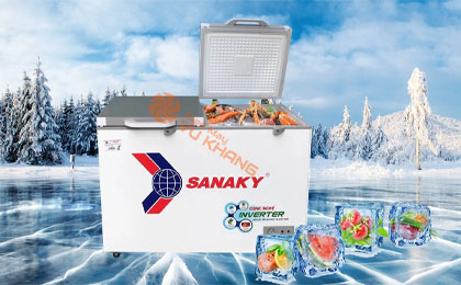 Tủ đông Sanaky Inverter 235 lít VH-2899A4K độ bền cao