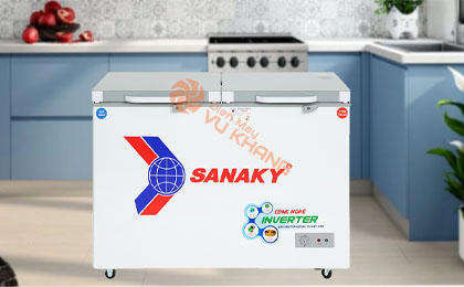 Tủ đông Sanaky Inverter 260 lít VH-3699W4K - Tông quan thiết kế