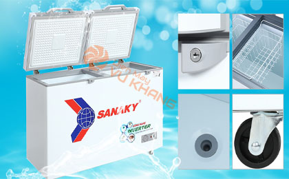 Tủ đông Sanaky VH-3699A4K với nhiều tiện ích nổi bật-Tủ đông Sanaky Inverter 270 lít TD.VH3699A4K 