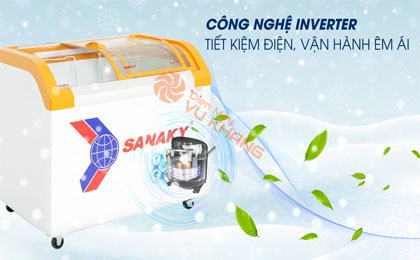 Tủ Đông Sanaky Inverter 280 lít VH-3899K3B - Công nghệ tiết kiệm điện