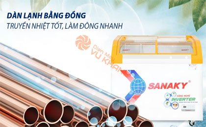 Tủ Đông Sanaky Inverter 280 lít VH-3899K3B - Công nghệ làm lạnh